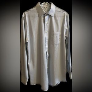 Brooks Brothers Long Sleeve Button Down Dress Shirt Size 15 1/2 - 33